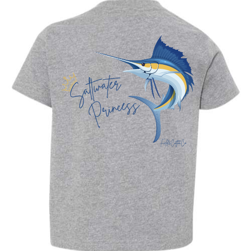 SALTWATER PRINCESS (SAILFISH) T-SHIRT