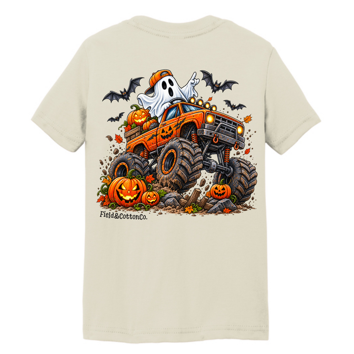HALLOWEEN MONSTER TRUCK T-SHIRT