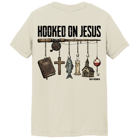 HOOKED ON JESUS T-SHIRT
