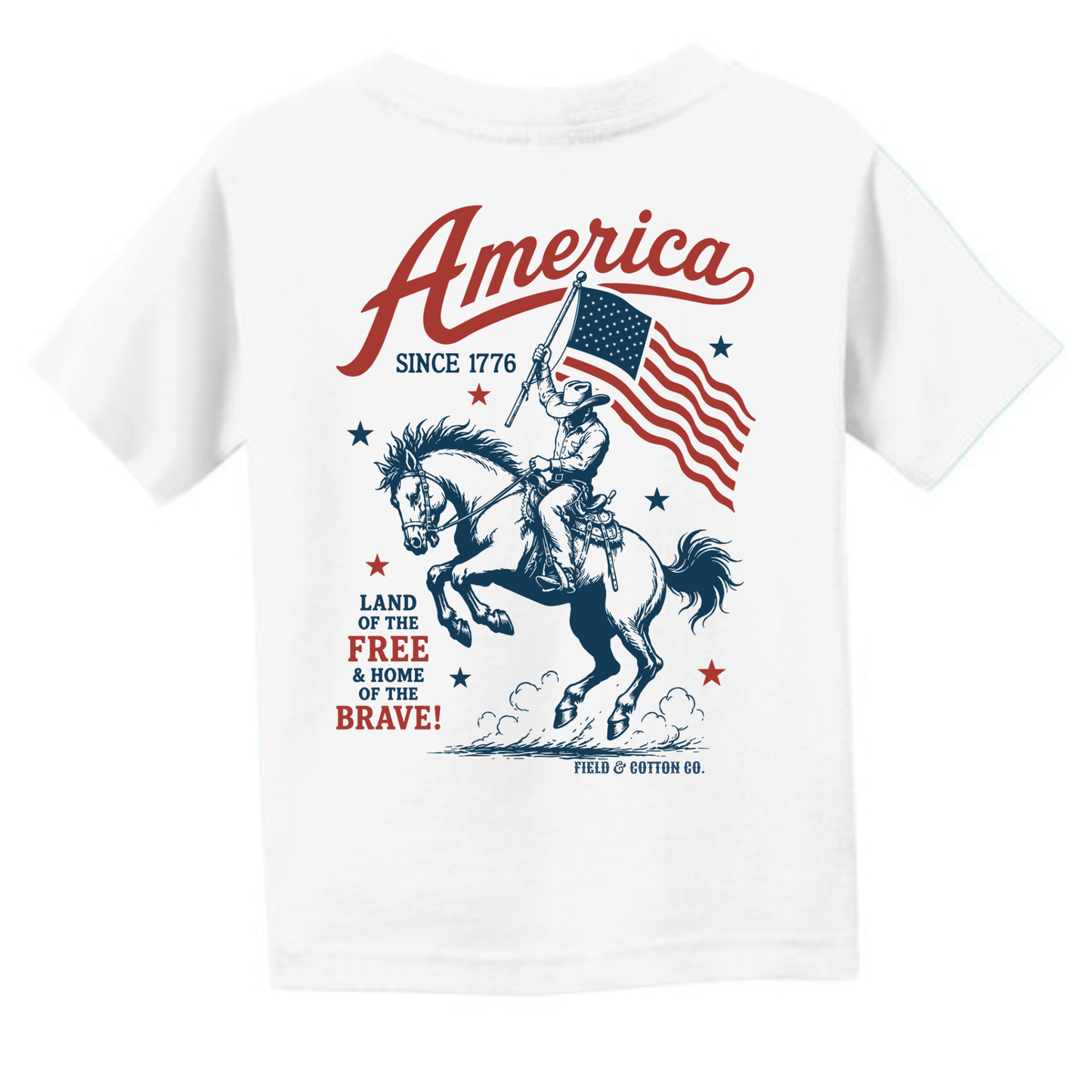 PATRIOTIC COWBOY T-SHIRT