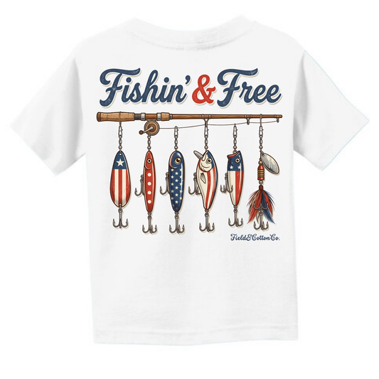 FISHIN' AND FREE T-SHIRT