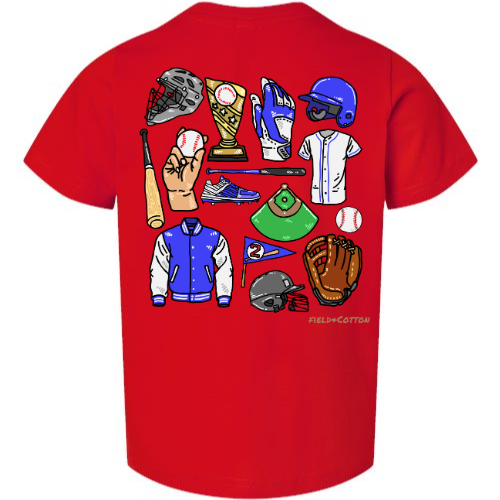 BASEBALL JUMBLE T-SHIRT