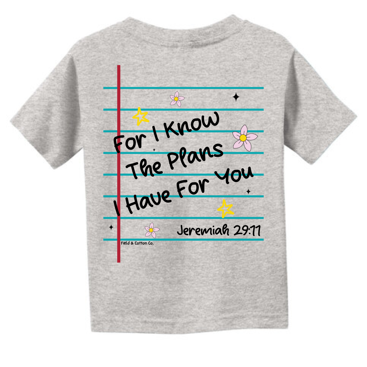 FOR I KNOW THE PLANS T-SHIRT