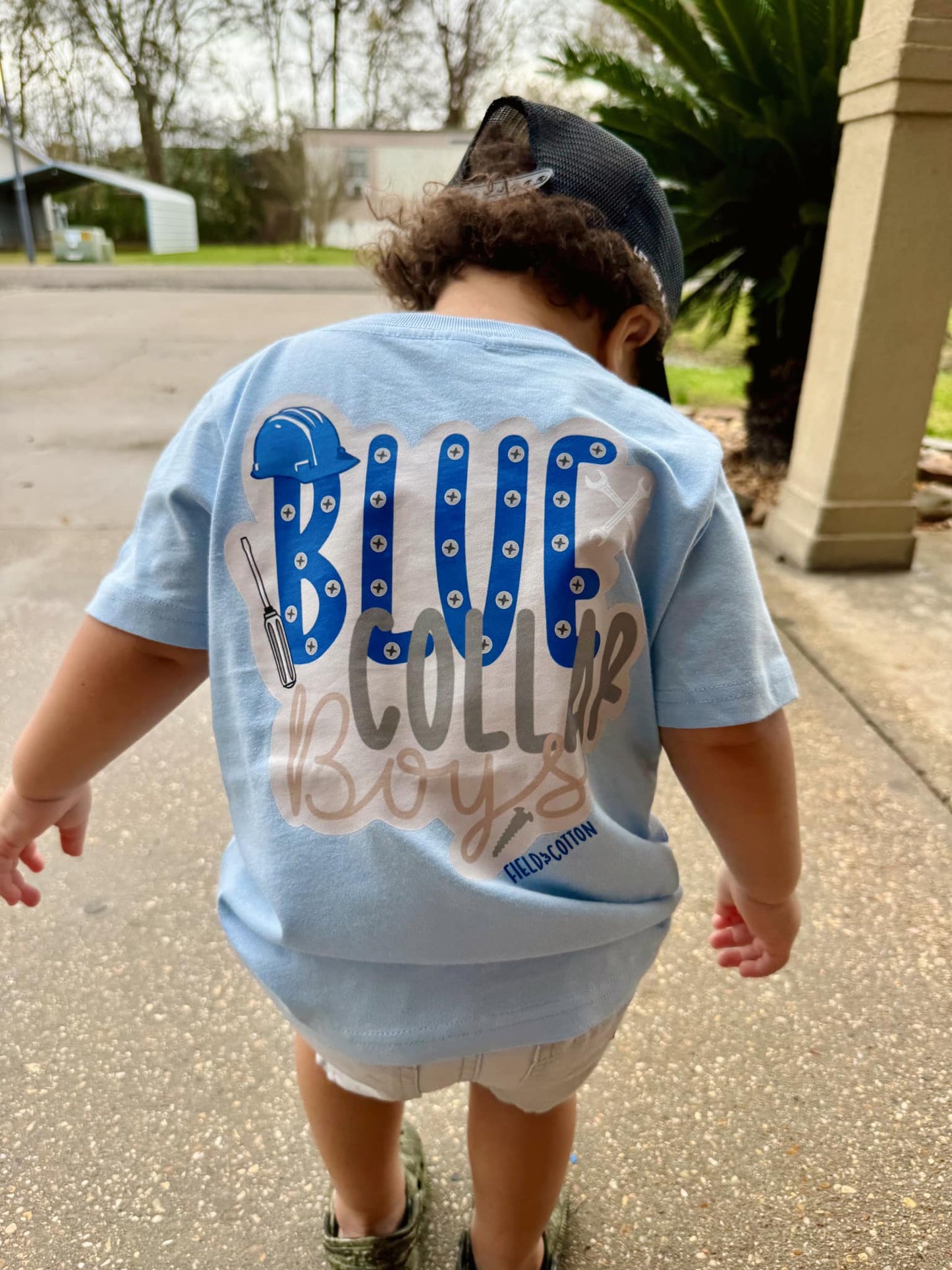 BLUE COLLAR BOYS (HARD HAT) T-SHIRT