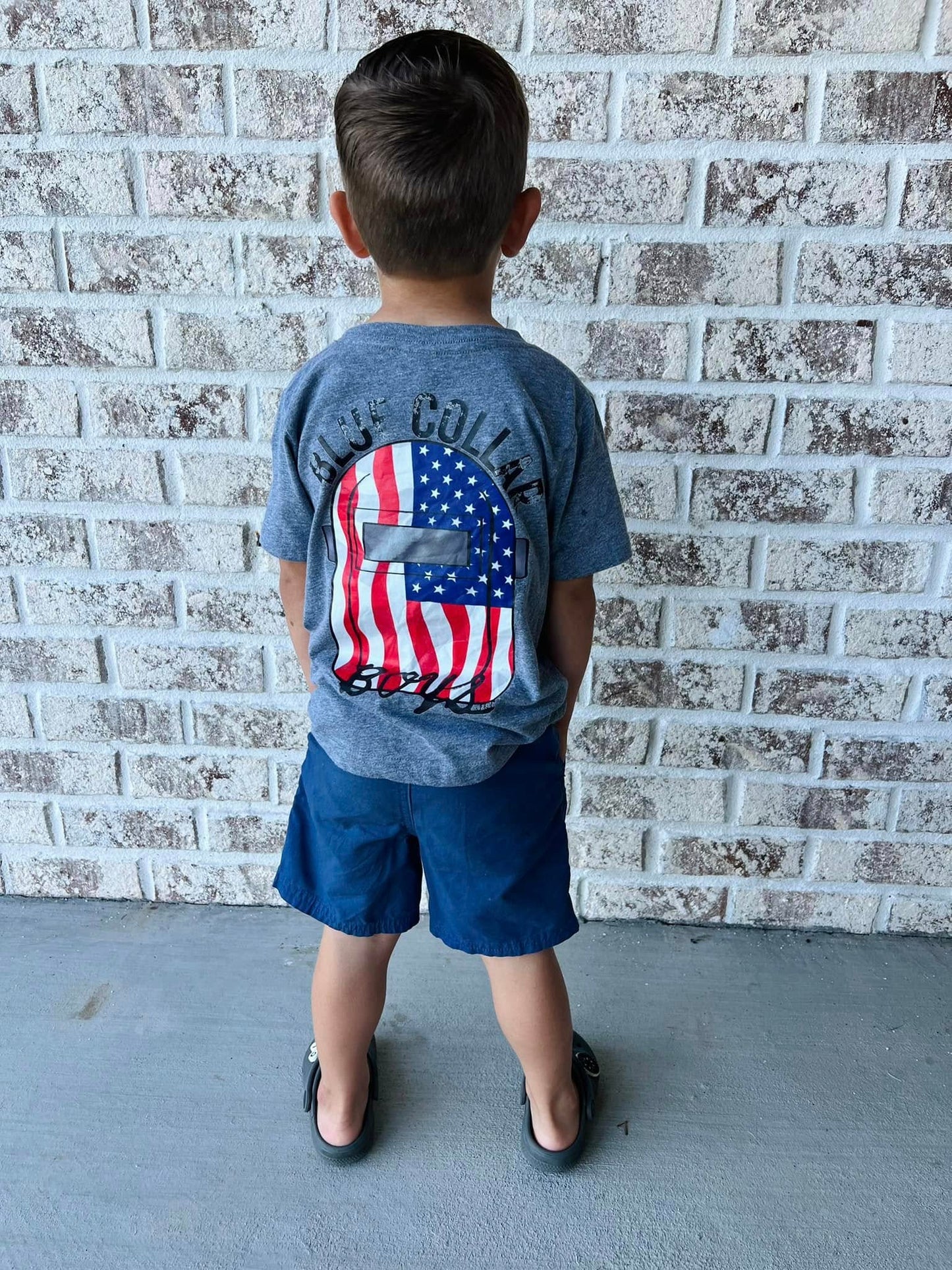 BLUE COLLAR BOYS (WELDER) T-SHIRT