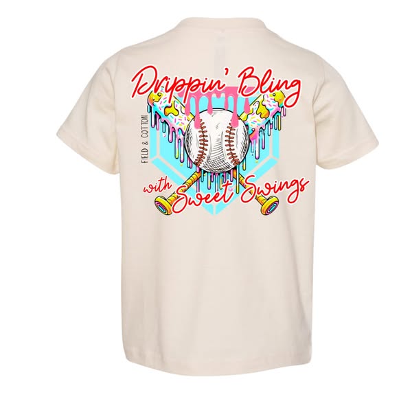 DRIPPIN' BLING BASEBALL T-SHIRT