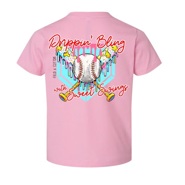 DRIPPIN' BLING BASEBALL T-SHIRT