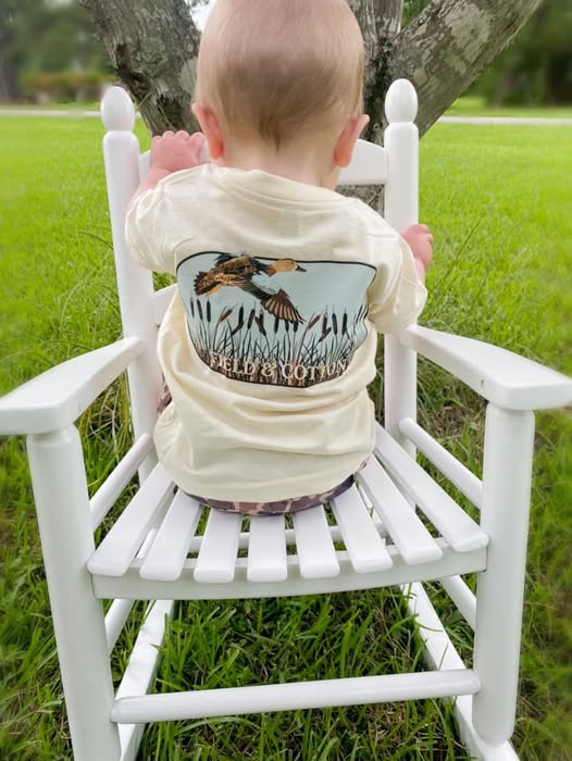 DUCK FLYING OVER WATER T-SHIRT