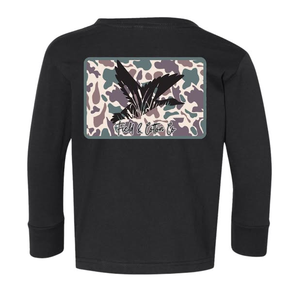 DUCK WITH CATTAILS T-SHIRT