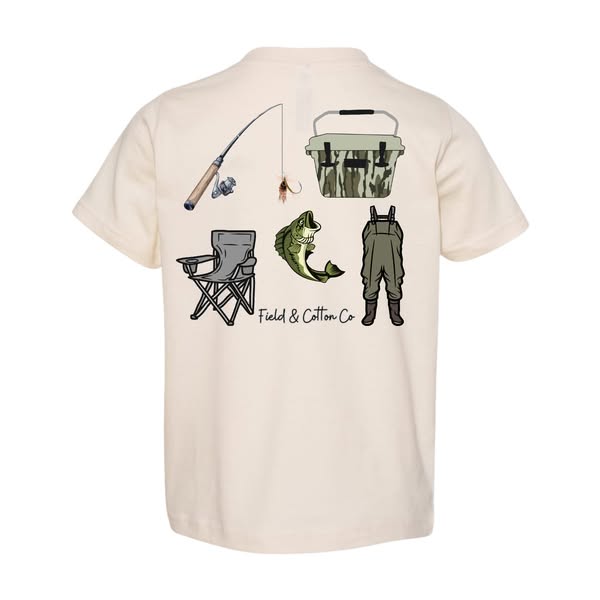 FISHING COLLAGE T-SHIRT