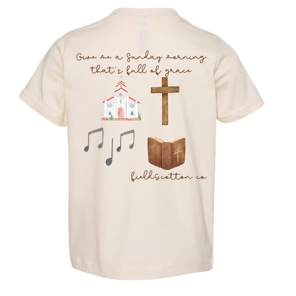 GIVE ME A SUNDAY MORNING T-SHIRT