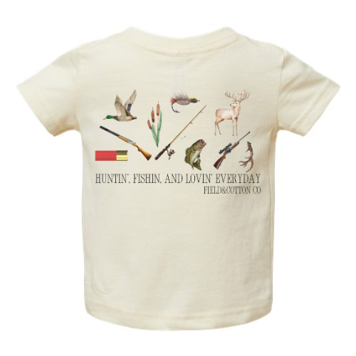 HUNTIN. FISHIN. AND LOVIN EVERYDAY T-SHIRT