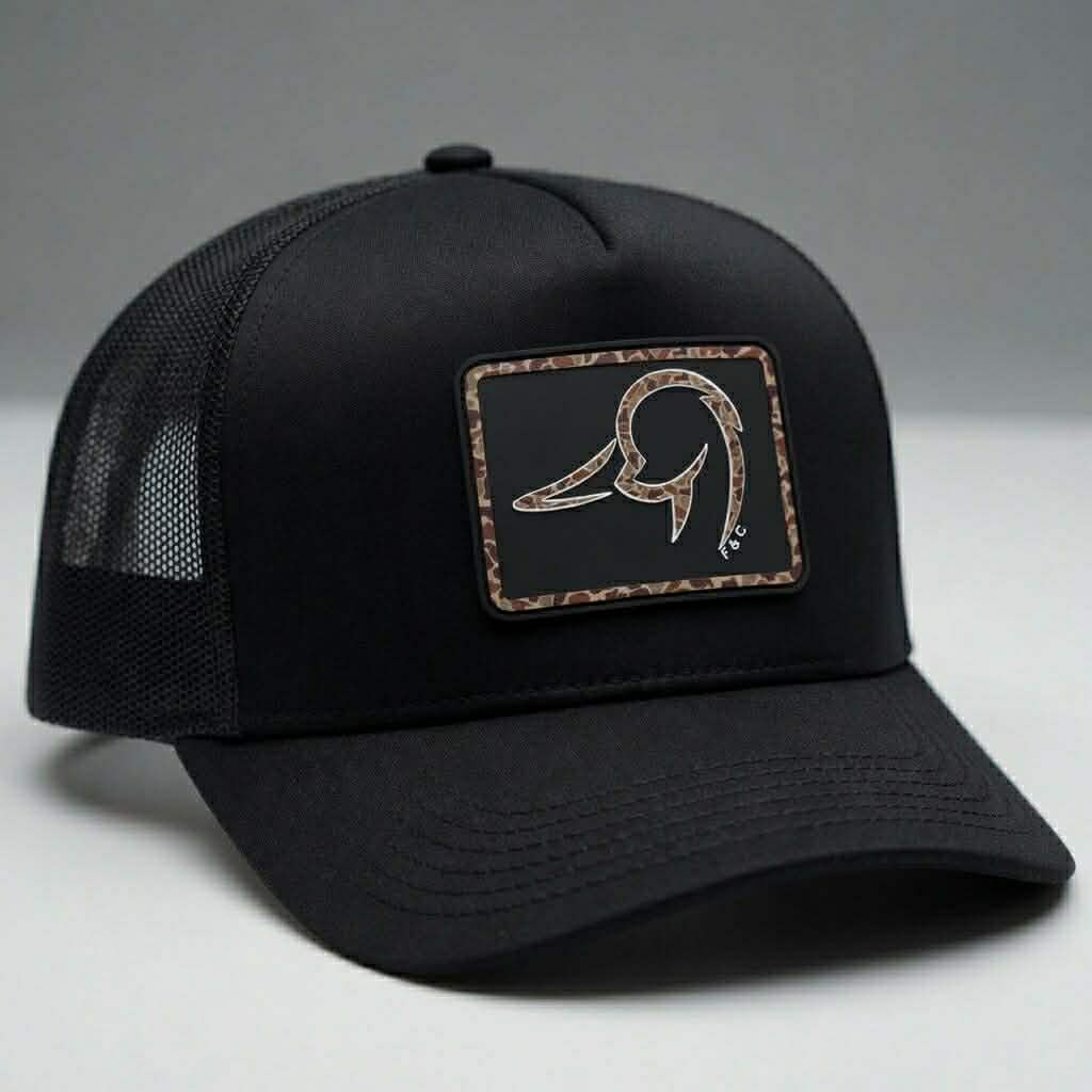 CAMO DUCK HEAD YOUTH HAT