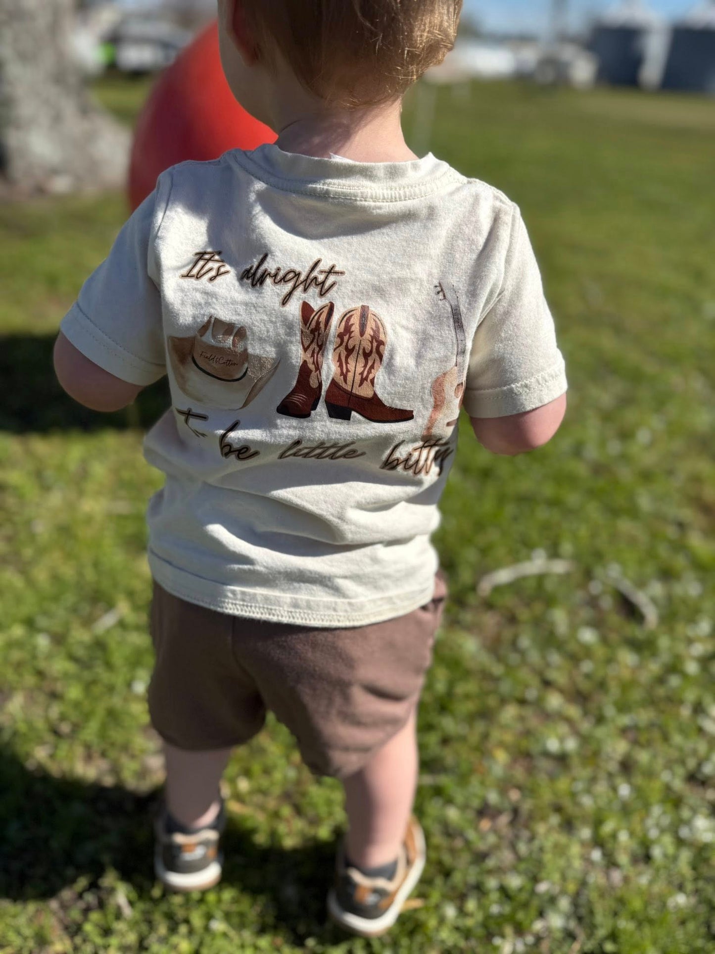 IT'S ALRIGHT TO BE LITTLE BITTY T-SHIRT