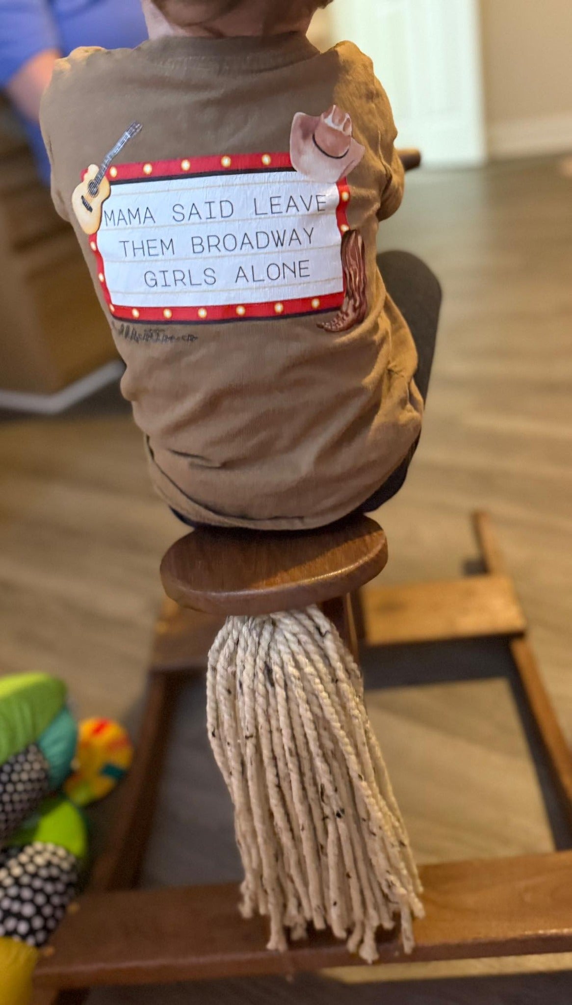 MAMA SAID LEAVE THEM BROADWAY GIRLS ALONE T-SHIRT