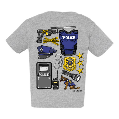 POLICE JUMBLE T-SHIRT