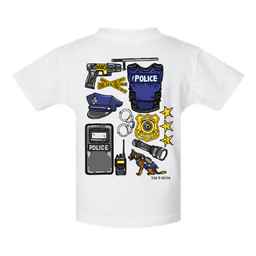POLICE JUMBLE T-SHIRT