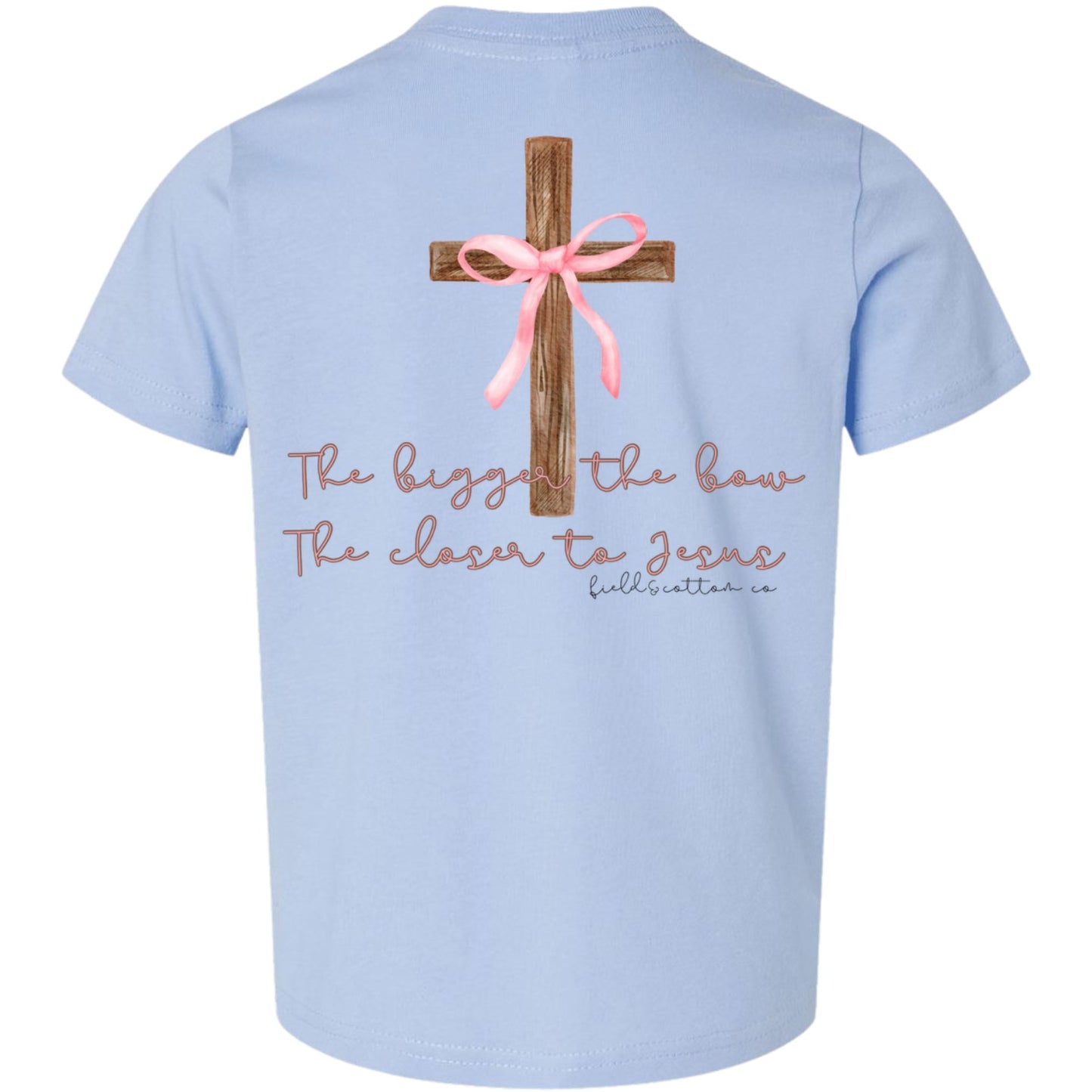 THE BIGGER THE BOW, THE CLOSER TO JESUS T-SHIRT