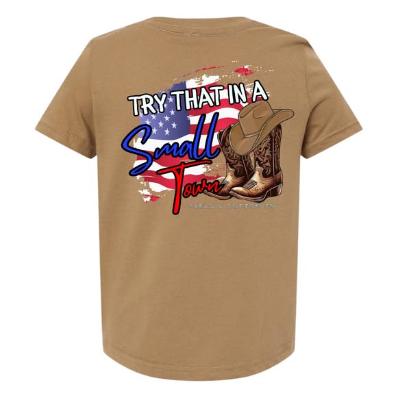 TRY THAT IN A SMALL TOWN T-SHIRT