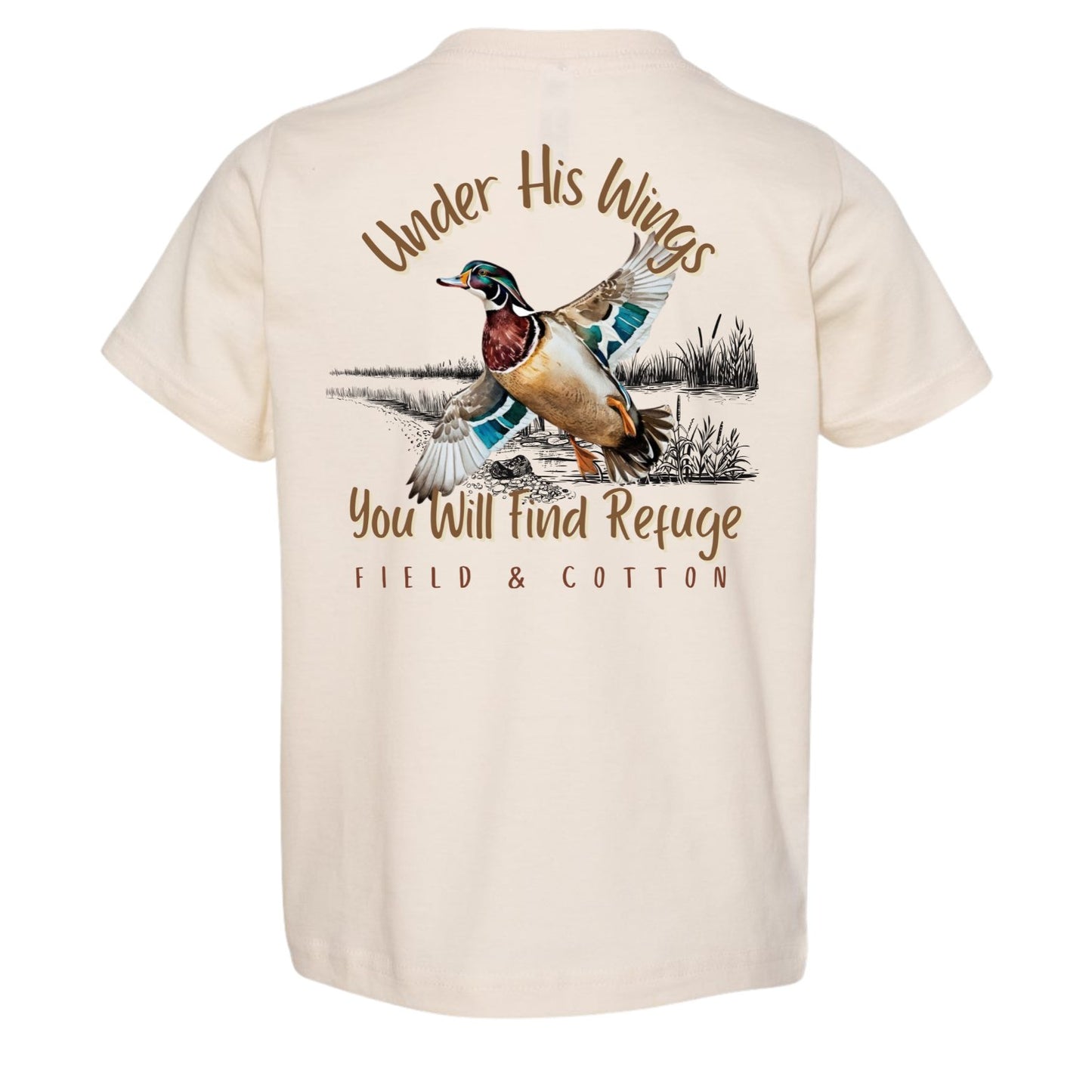 UNDER HIS WINGS T-SHIRT