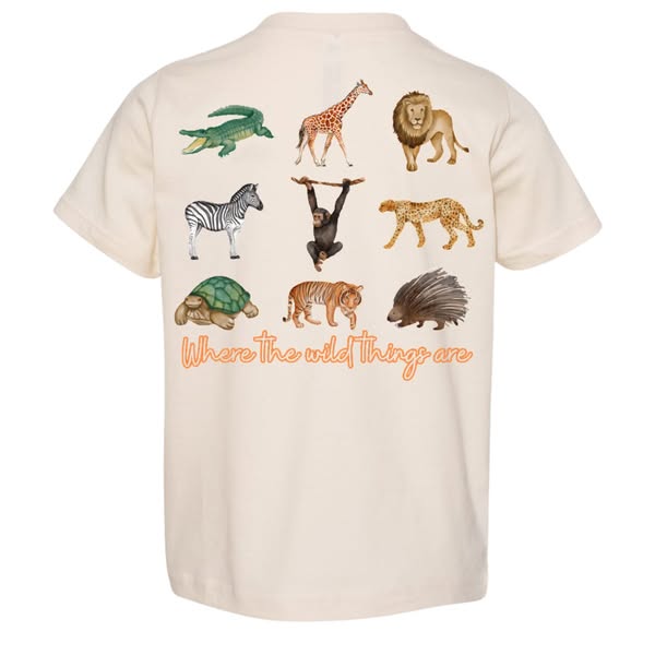 WHERE THE WILD THINGS ARE T-SHIRT