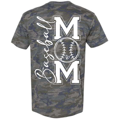 BASEBALL MOM (BACK) T-SHIRT (ADULT)
