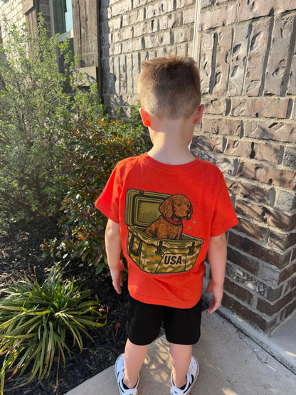 PUPPY IN A COOLER T-SHIRT