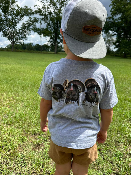 3 TURKEY FRIENDS T-SHIRT