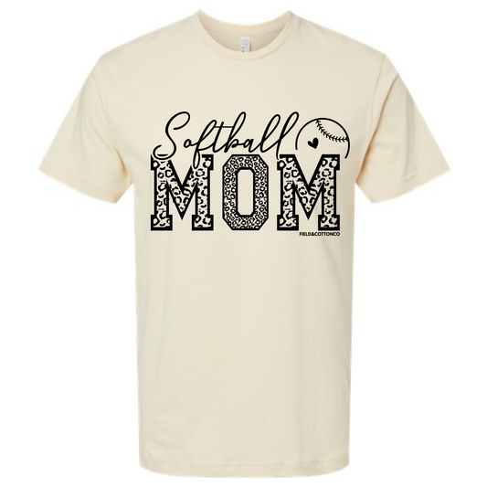 SOFTBALL MOM T-SHIRT (ADULT)