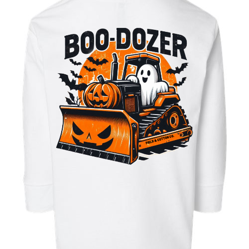 BOO DOZER HALLOWEEN T-SHIRT