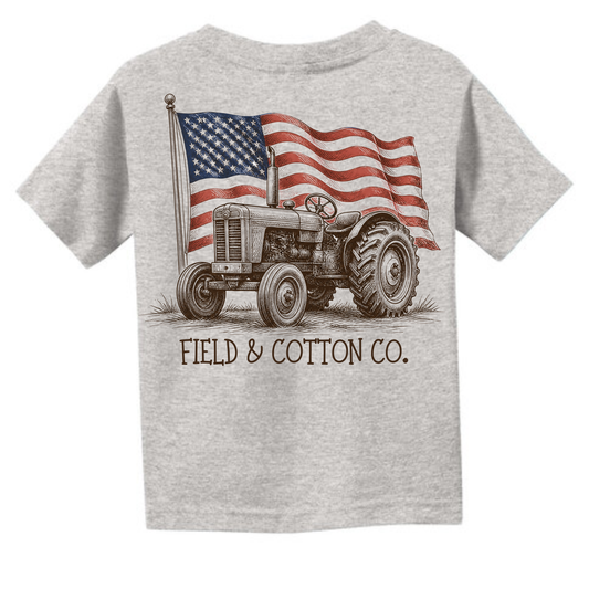 PATRIOTIC TRACTOR T-SHIRT
