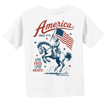 PATRIOTIC COWBOY T-SHIRT
