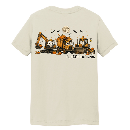 HALLOWEEN CONSTRUCTION VEHICLES T-SHIRT