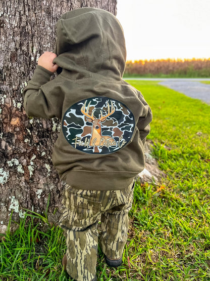 Camo Deer Circle