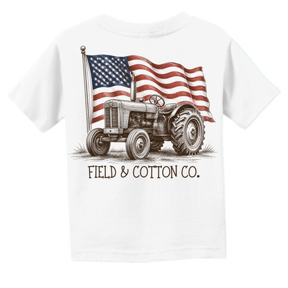 PATRIOTIC TRACTOR T-SHIRT