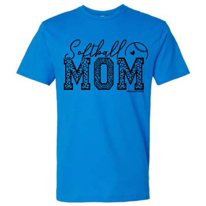 SOFTBALL MOM T-SHIRT (ADULT)