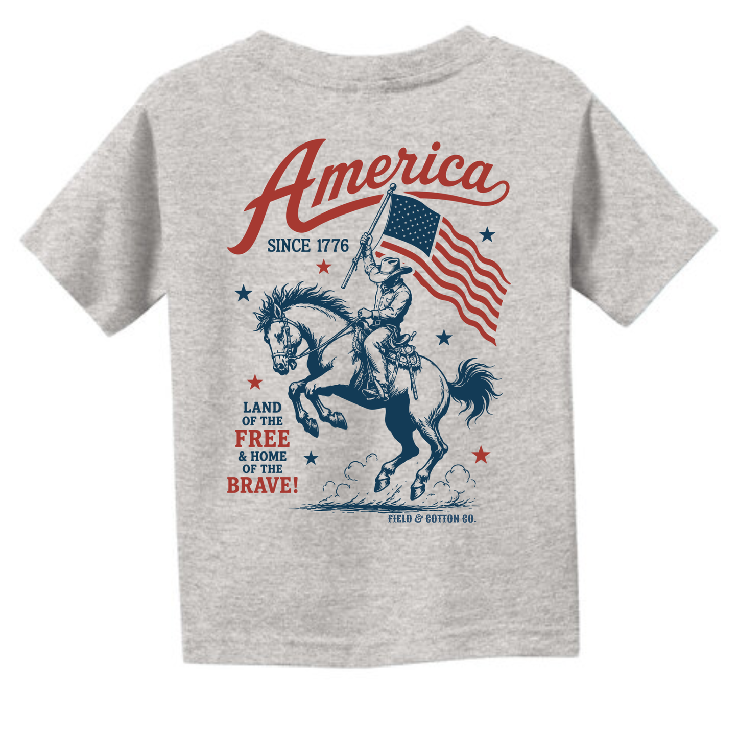 PATRIOTIC COWBOY T-SHIRT