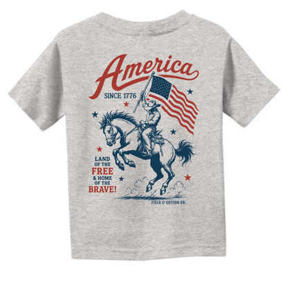 PATRIOTIC COWBOY T-SHIRT