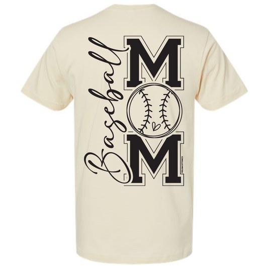 BASEBALL MOM (BACK) T-SHIRT (ADULT)
