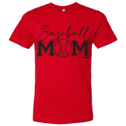 BASEBALL MOM (FRONT) T-SHIRT (ADULT)