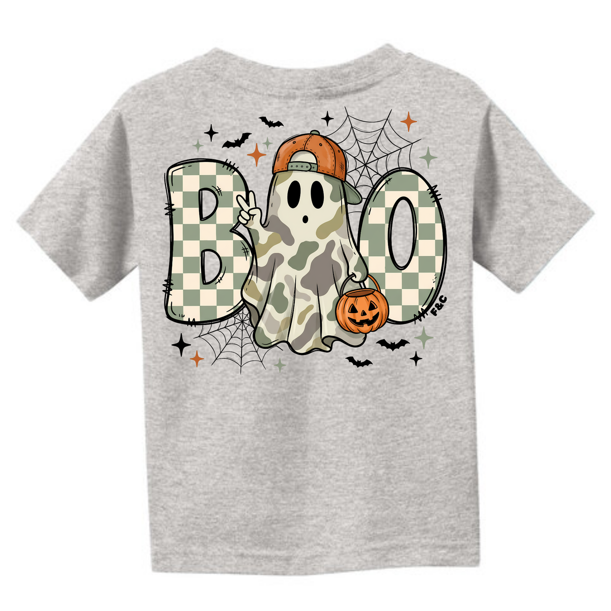 BOO CAMO HALLOWEEN T-SHIRT