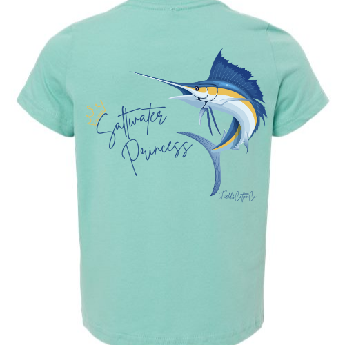 SALTWATER PRINCESS (SAILFISH) T-SHIRT