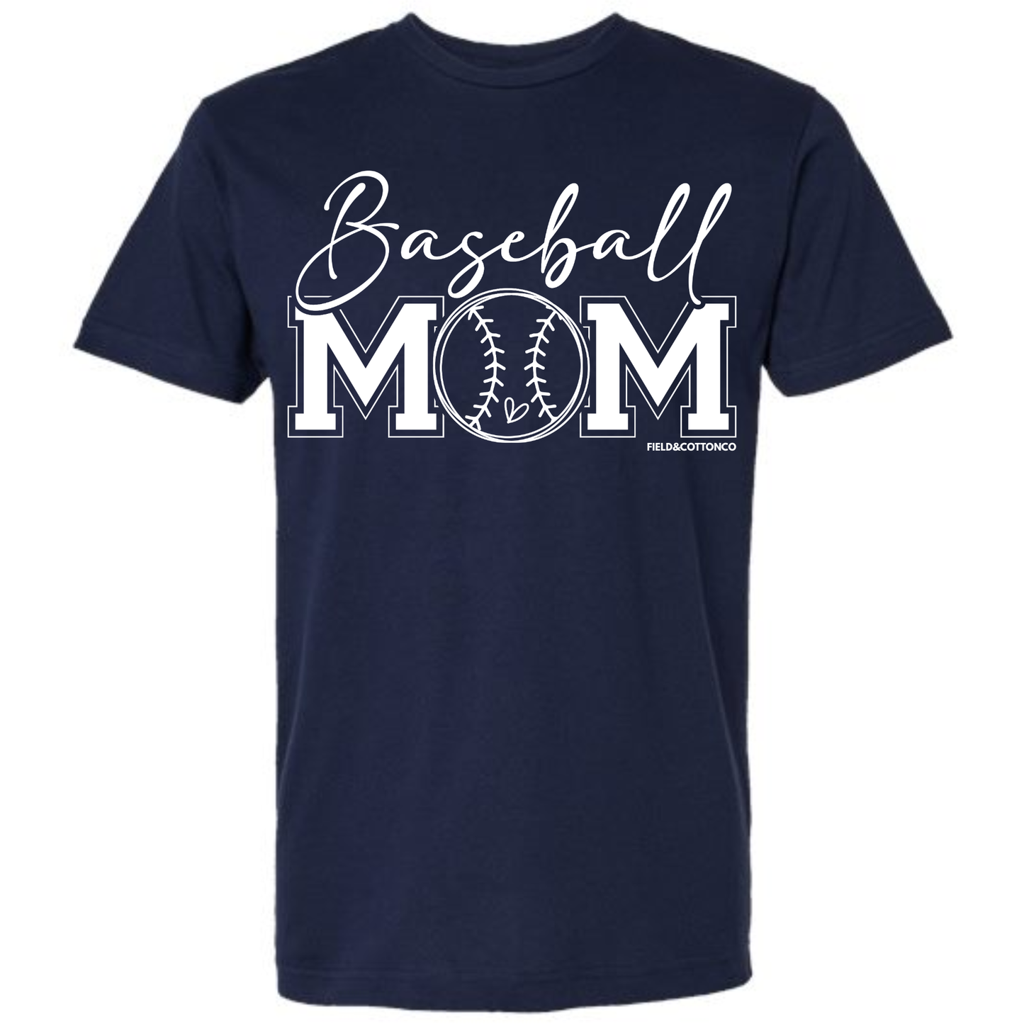 BASEBALL MOM (FRONT) T-SHIRT (ADULT)