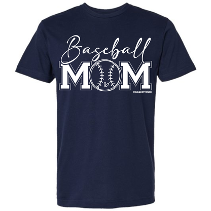 BASEBALL MOM (FRONT) T-SHIRT (ADULT)