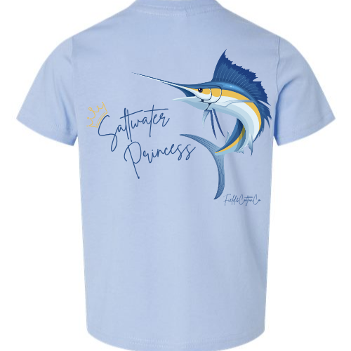 SALTWATER PRINCESS (SAILFISH) T-SHIRT