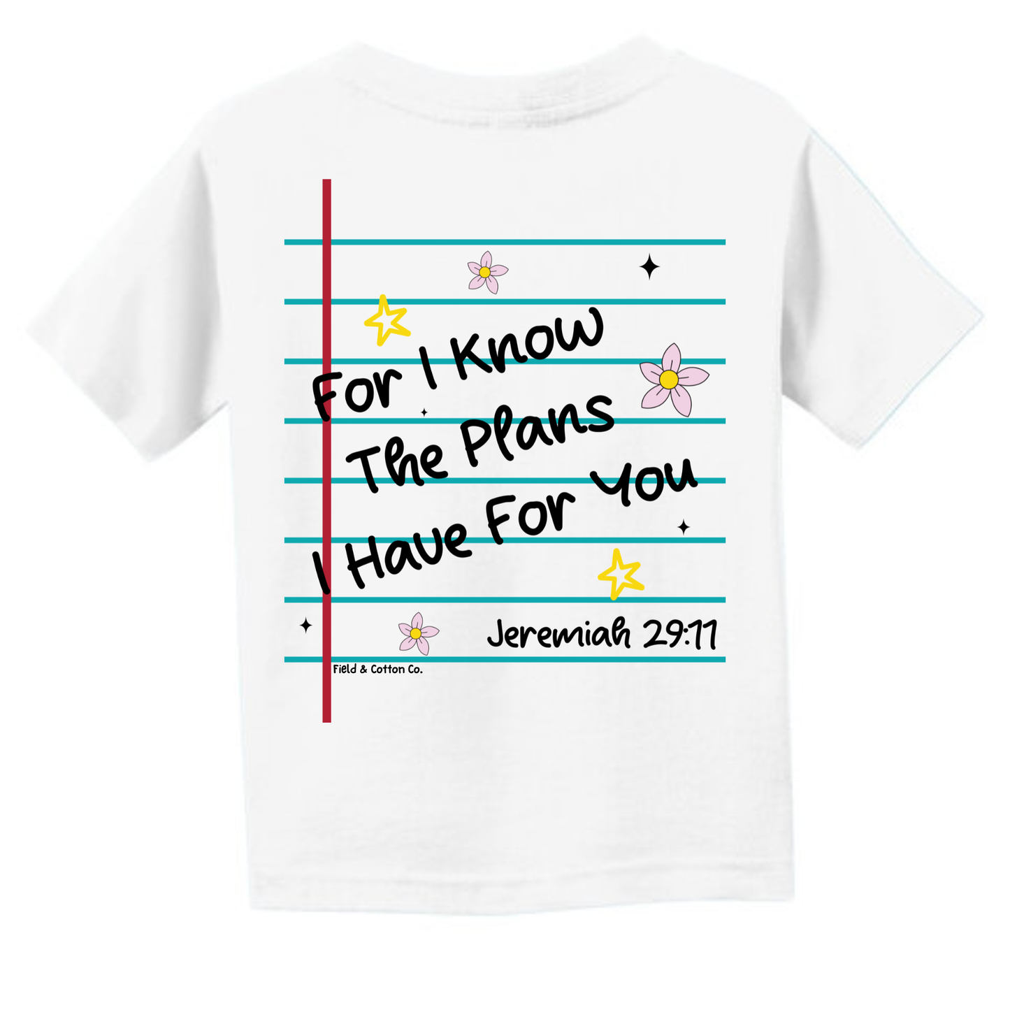 FOR I KNOW THE PLANS T-SHIRT