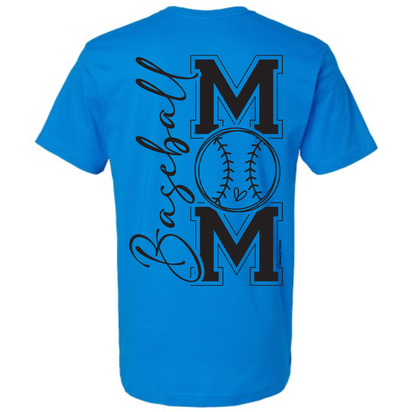 BASEBALL MOM (BACK) T-SHIRT (ADULT)