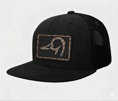 CAMO DUCK HEAD YOUTH HAT
