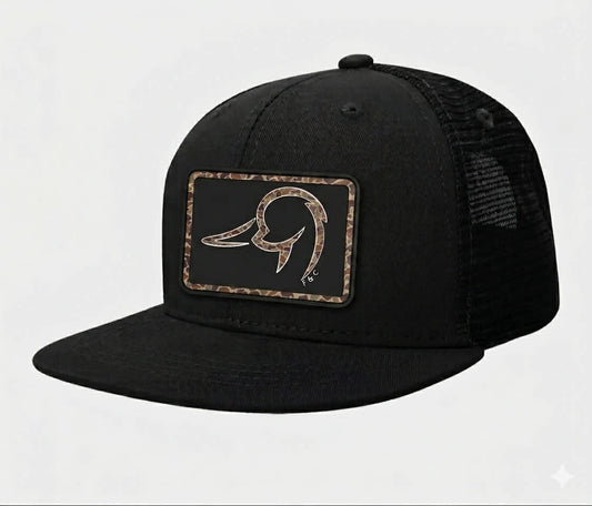 CAMO DUCK HEAD YOUTH HAT