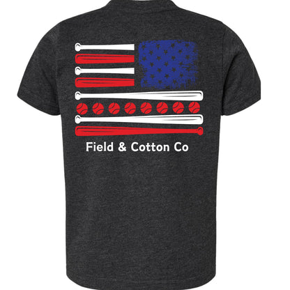 BASEBALL FLAG T-SHIRT